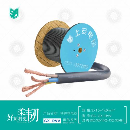 上安电缆黑色系列｜GXRVV软